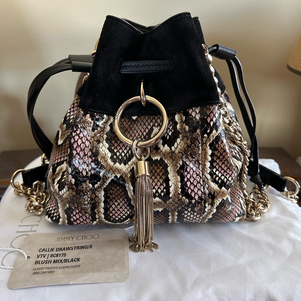 Jimmy Choo Callie Drawstring Purse